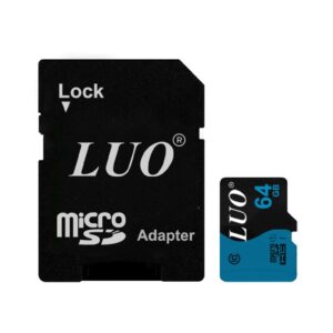 MEM MICRO SD 64GB LUO 30MBS imagen frontal