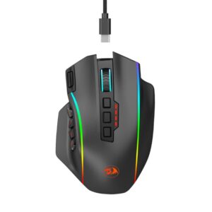 MOUSE INALAMBRICO REDRAGON PERDITION PRO M901 RGB imagen cenital