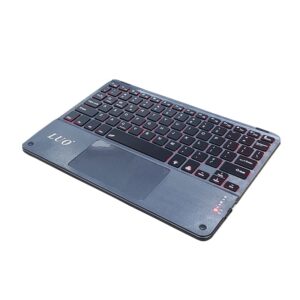 TECLADO BT 10 LUO LU BT032 imagen frontal 3 4 lateral derecha en contrapicado