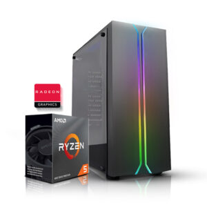 PC AMD RYZEN 5 4600G GABINETE SATE 1100K RGB ATX